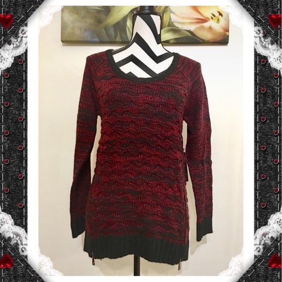 Dex 2 Zipped Front Cable Sweater - Picture 2 of 6